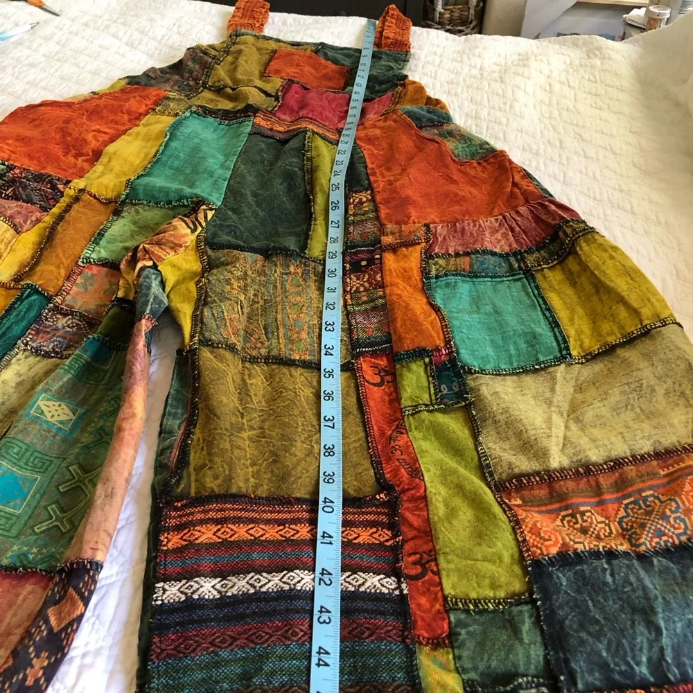 Kathmandu Imports Multicolor Patchwork Jumpsuit
